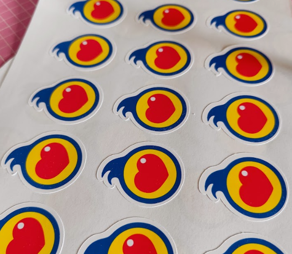 Producto - Stickers con corte en silueta personalizados. (Plancha A4) - 6