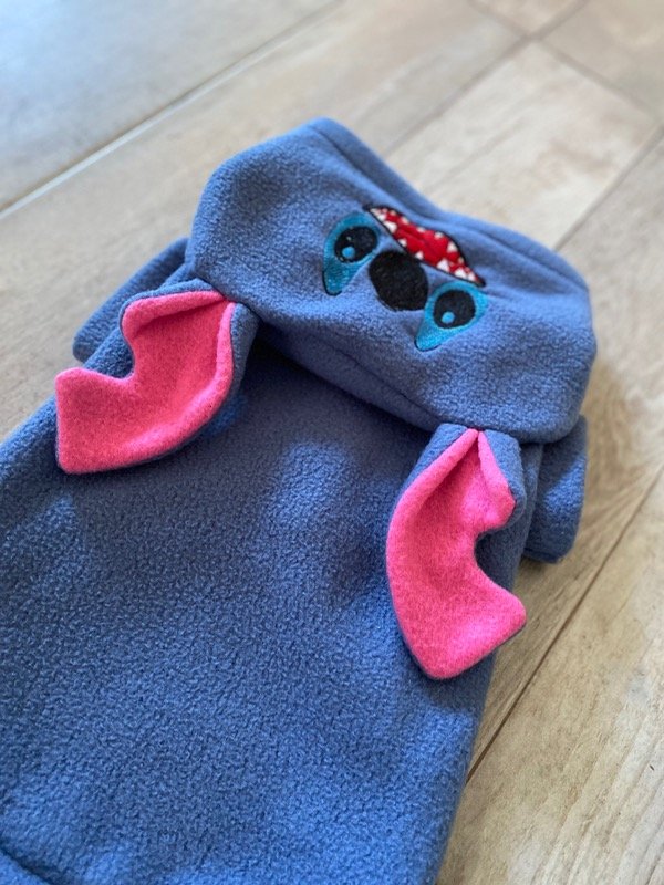 Producto - Campera stitch azul