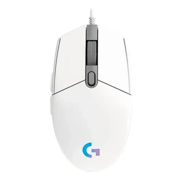 Producto - Logitech Gamer G203 Lightsync 910-005794 - 8000 DPI - 6 Botes - Blanco