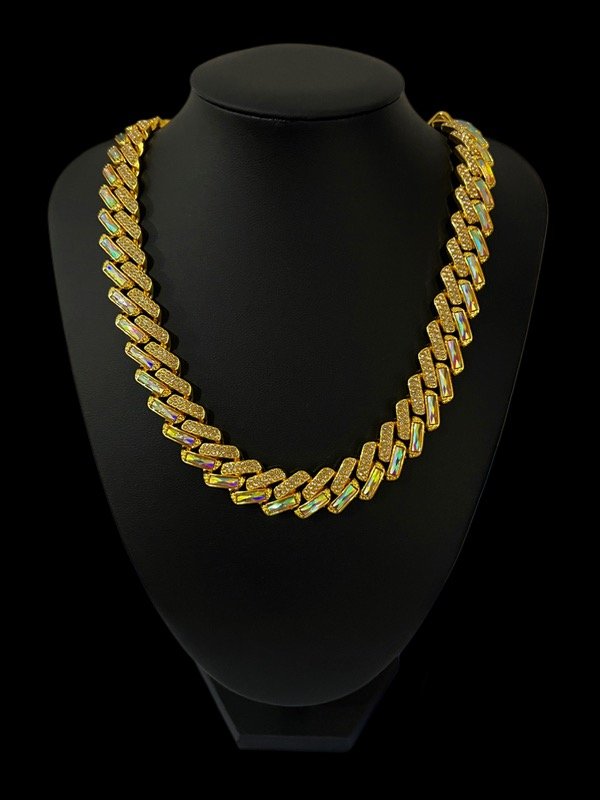 Producto - COLLAR TORNASOLADO ORO 1.4mm