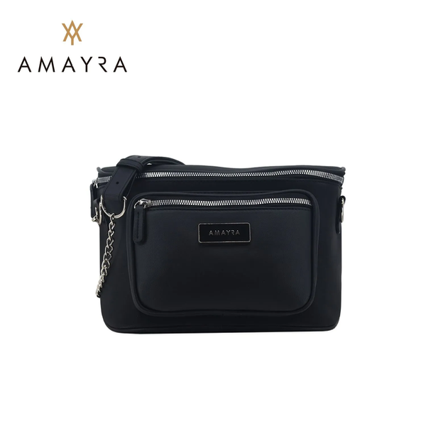 Producto - Maxi Riñonera negra Amayra c