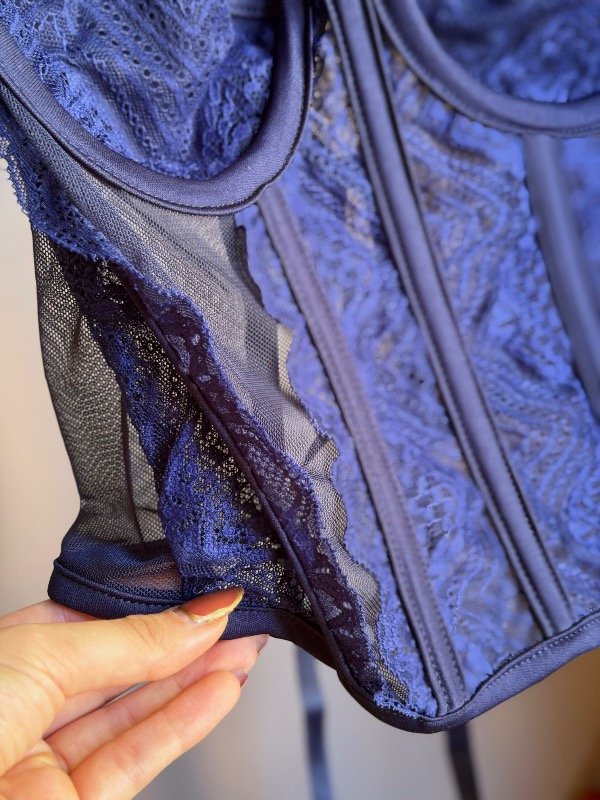 Producto - Corset azul noche - 5
