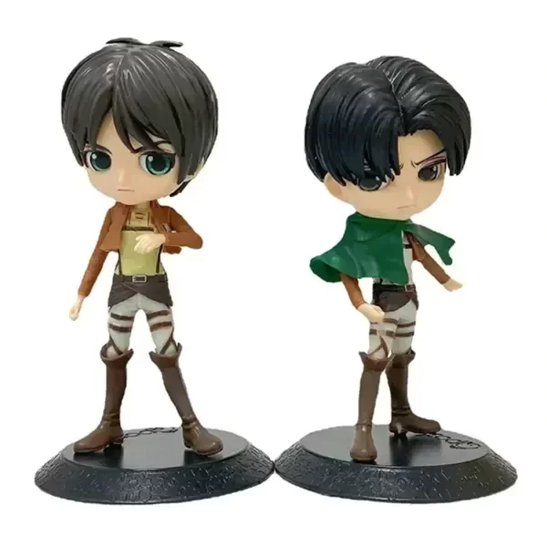 Producto - Set Q Posket Levi y Eren - ATTACK ON TITAN, 15cm (Por unidad)