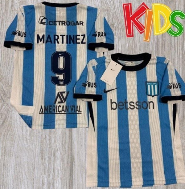 Producto - Camiseta Racing Club 2026/27 Titular Niños - 1