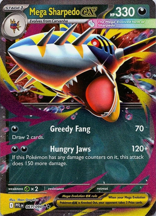 Producto - Mega Sharpedo ex 051/080 m2 Inferno X