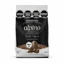 Producto - Pins Baño moldeo Semiamargo (x 1Kg) "Alpino"