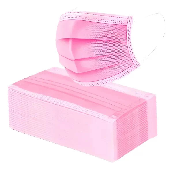 Producto - BARBIJO TRICAPA POR 10 UNIDADES ROSA