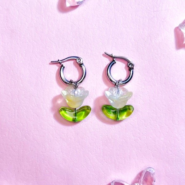Producto - Aros Campanita Amarilla