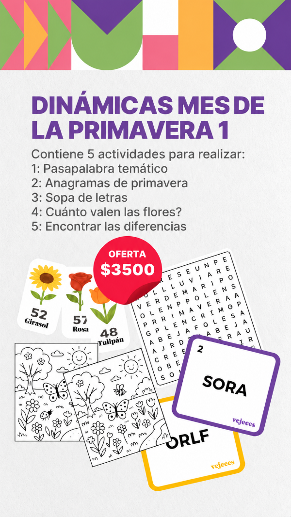 Producto - Dinámicas primavera - volumen 1