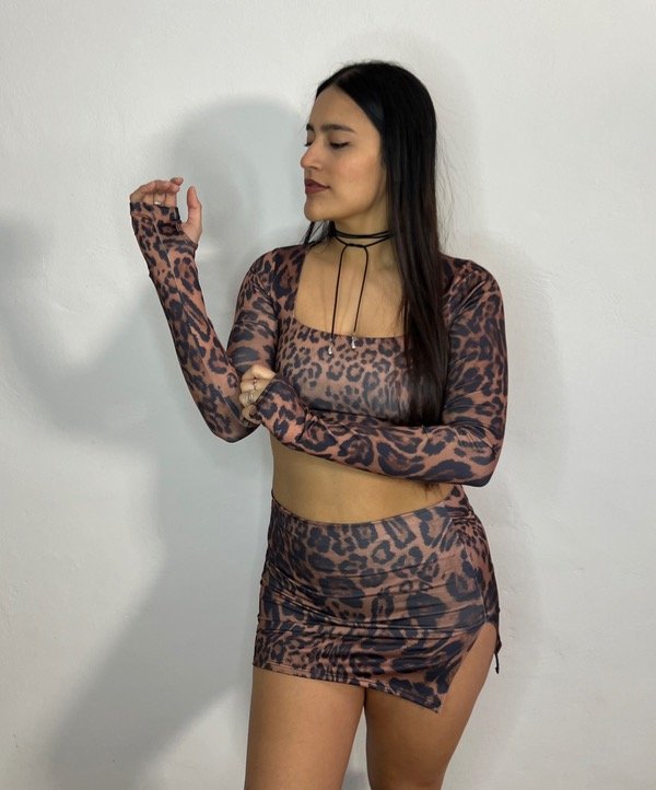 Producto - Top print escote cuadrado II