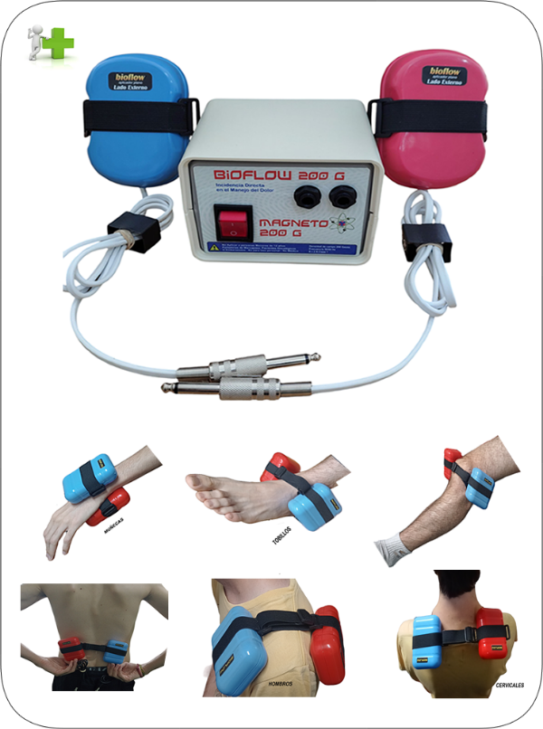 Producto - Magneto 200 gauss BIOFLOW con dos Solenoides Planos
