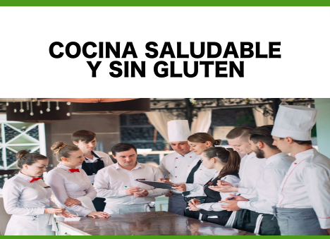 Producto - COCINA SALUDABLE Y SIN GLUTEN-Certificación nacional