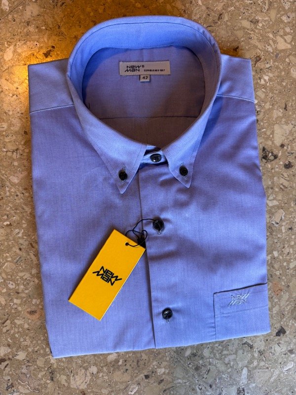 Producto - Camisa NewMan celeste