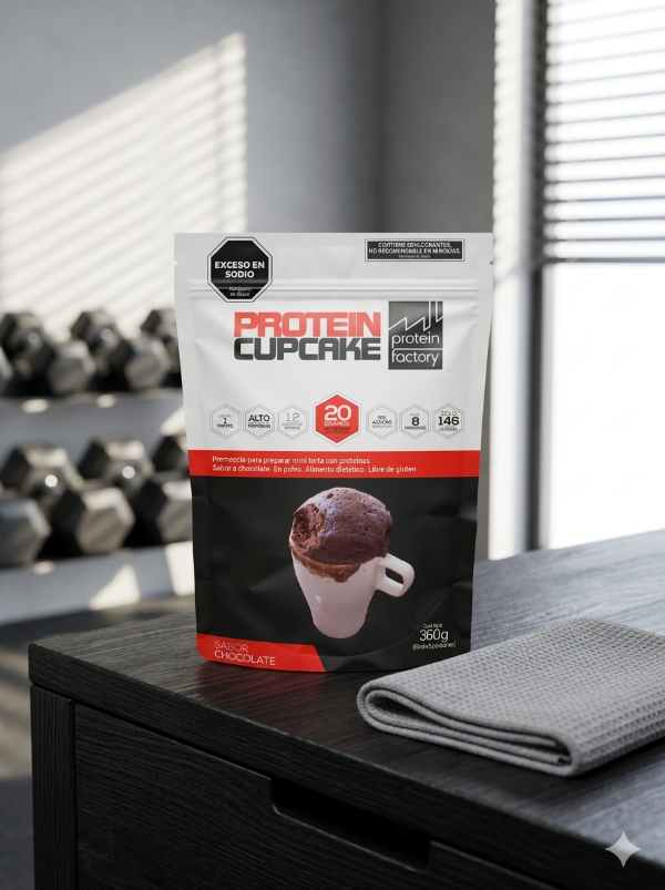 Producto - Protein Cupcake Vainilla 360g 20g Proteína