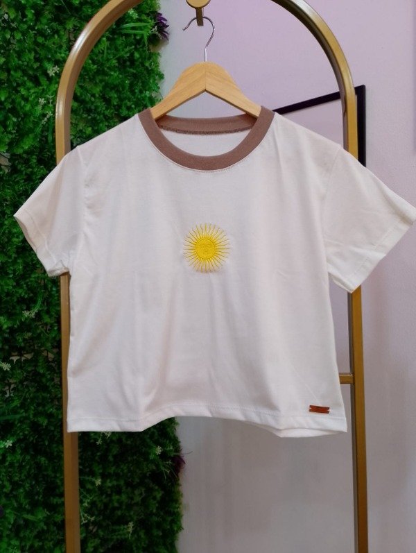 Producto - Remera algodón SOL Blanco 0530