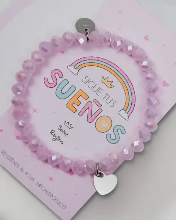 Producto - Pulsera Acero Abigail (Rosa) - 1