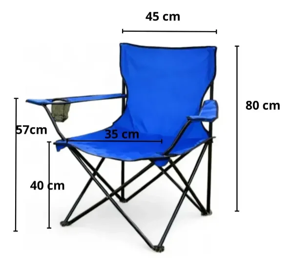 Producto - Silla Camping Plegable S-2 Noga - 1