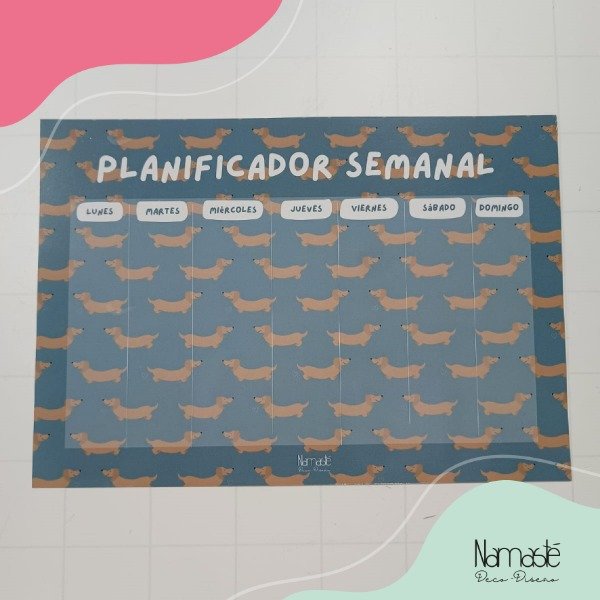 Producto - Planificador infantil a4 Salchichas