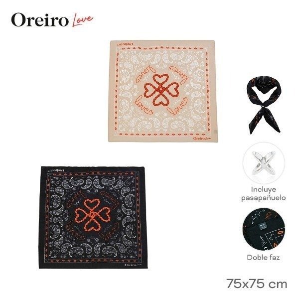 Producto - PAÑUELO DE SEDA OREIRO 75x75 cm 31145