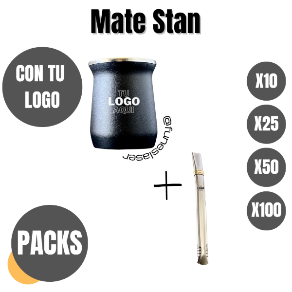 Producto - Pack Mates Stan con bombilla