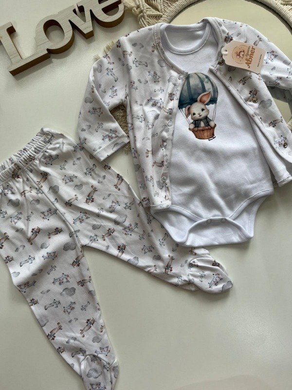 Producto - Conjunto Body + Pantalon + Campera - COD 701