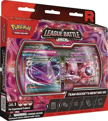 Producto - Pokemon TCG: Team Rocket Mewtwo EX League Battle Deck Español