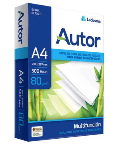 Producto - RESMA AUTOR 80gr - A5