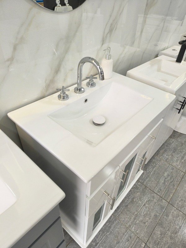 Producto - Vanitory "Tango" de 70cm blanco - 4