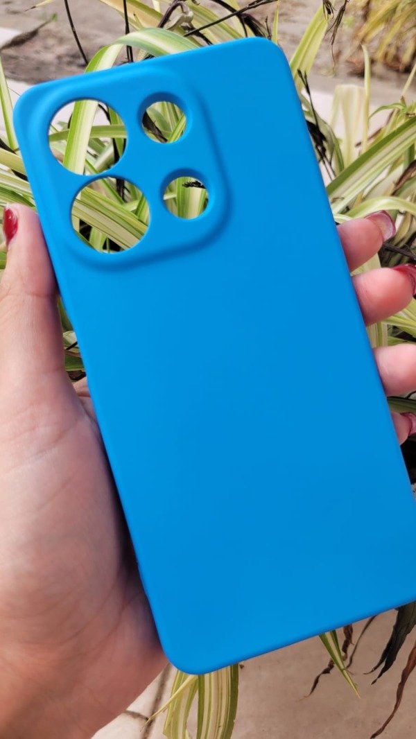 Producto - Xiaomi note 13 4g silicona case con felpa azul