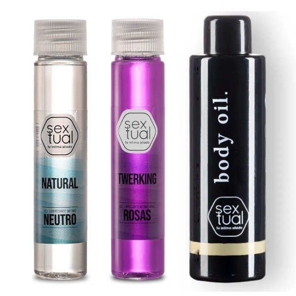 Producto - Combo Sextual Plus 30 ml (neutro/anal/oleo masajes) - 0