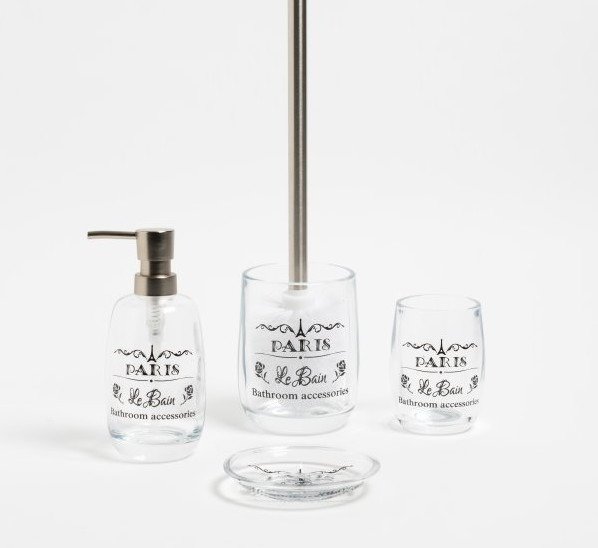 Producto - ESCOBILLA TRANSPARENTE PARIS - 1
