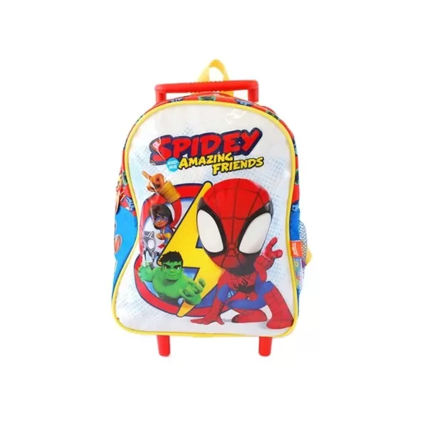 Producto - MOCHILA 12" CON CARRO SPIDERMAN SPI