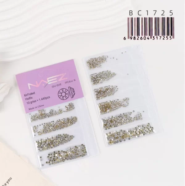 Producto - STRASS PARA UNAS DORADAS NAEZ