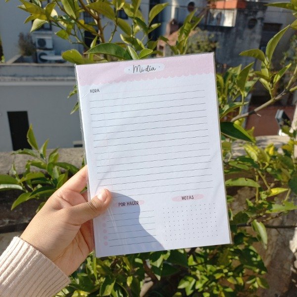 Producto - PLANNER DIARIO MODELO CORAZON