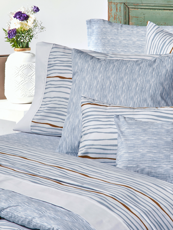Producto - Sábanas, NAUTICA -180 hilos- 1 1/2 PLAZA (colchón 100cm)