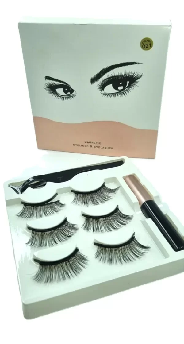 Producto - Pestañas Postizas Magnéticas x 3 pares - 2