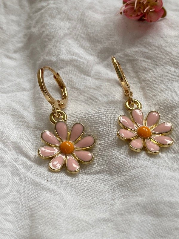 Producto - Aros flores pastel