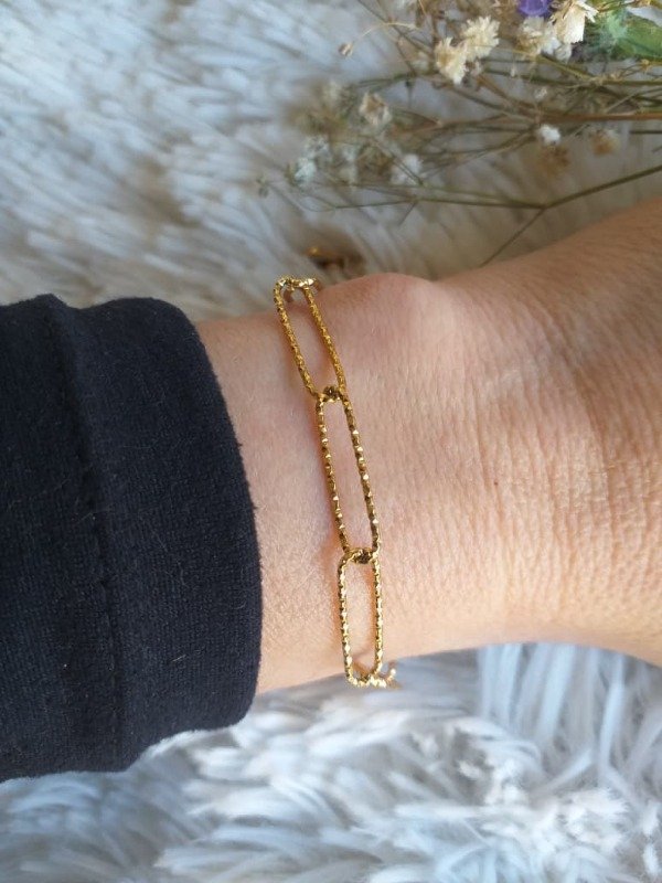 Producto - ADP0038 Pulsera Eslabón Labrado