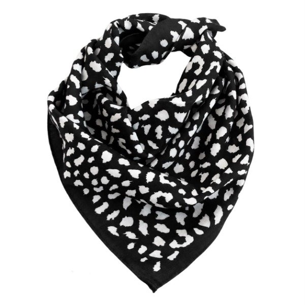 Producto - Pañuelo Spots Black (Lanilla)