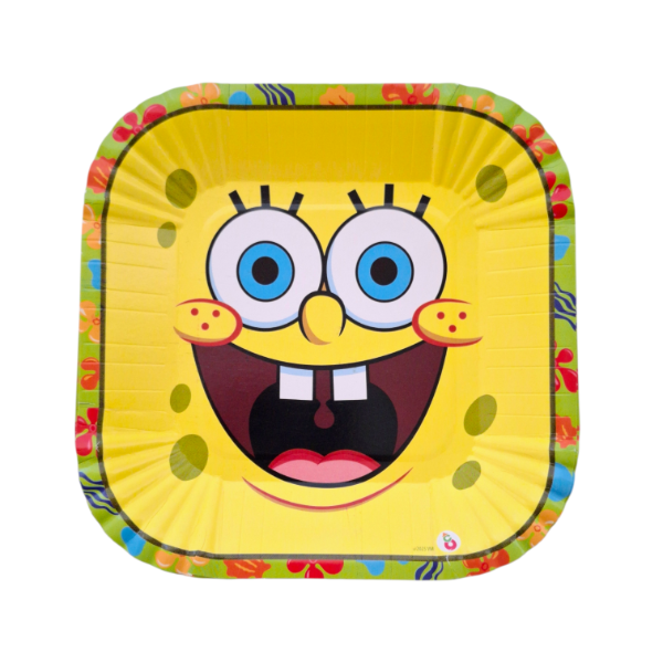 Producto - Plato Bob Esponja x 5