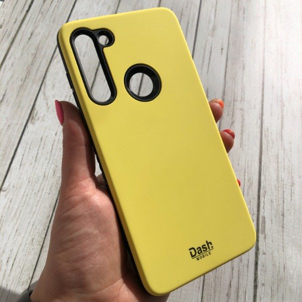 Producto - Funda Motorola G8 Alto Impacto Amarilla