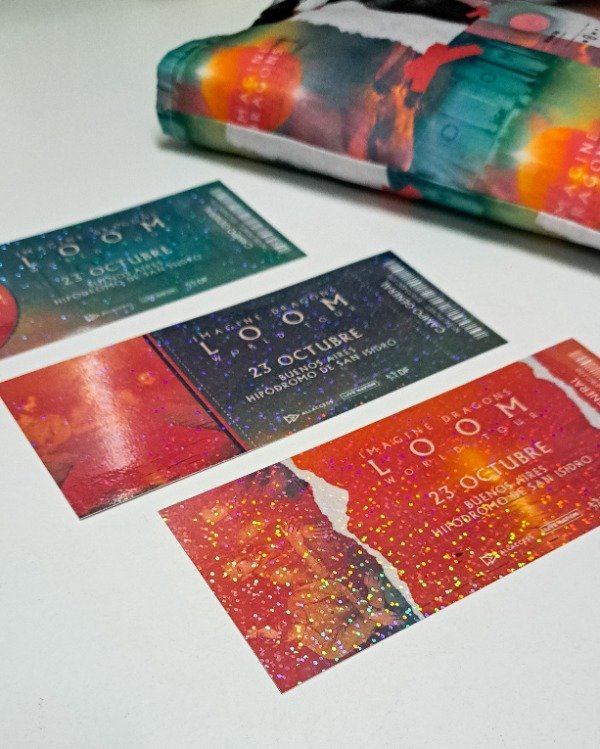 Producto - Entrada holografica Imagine Dragons