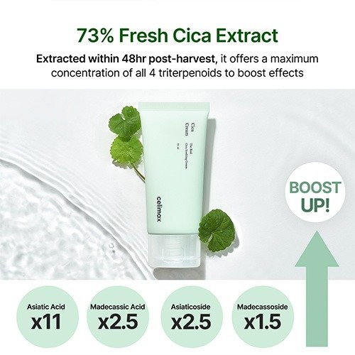 Producto - celimax The Real Cica Soothing Cream 50ml - 2