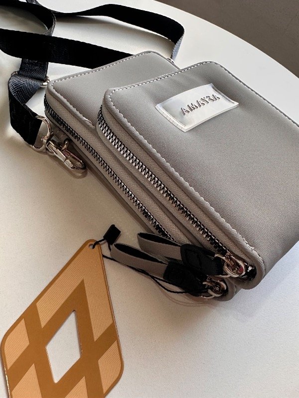 Producto - PhoneBag Amayra Gris - Microfibra - 1