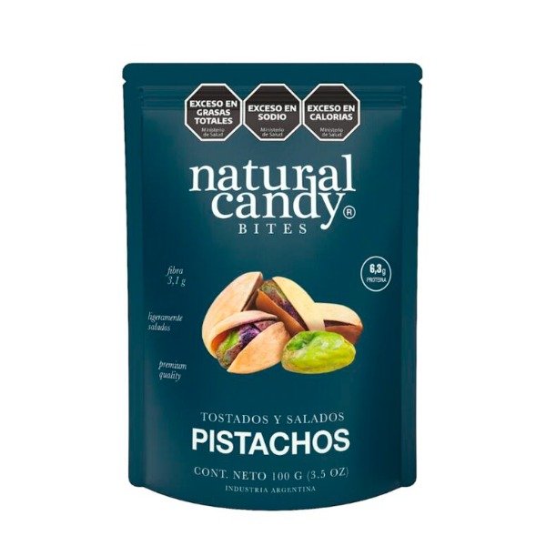 Producto - Pistachos Tostados y Salados x 100g NATURAL CANDY
