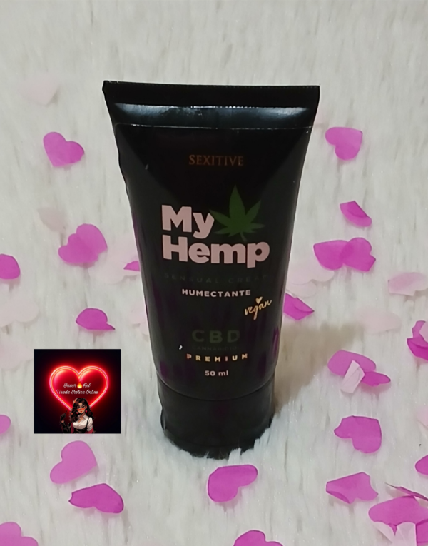 Producto - Crema Lubricante Comfort Premium My Hemp con CBD Sexitive 50 ml