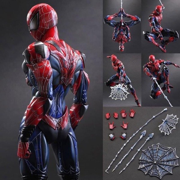 Producto - Figura articulada Spiderman  Marvel  Variant Play Art (27 cm)