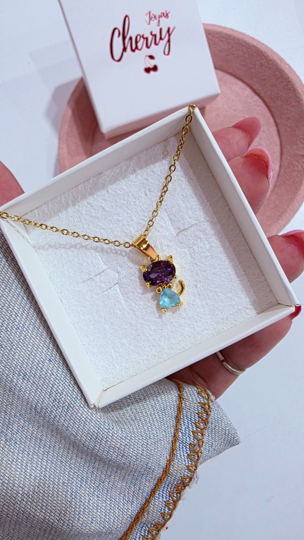 Producto - Collar gatito color AD - 0