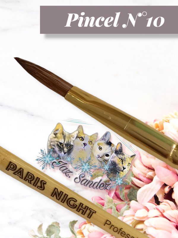 Producto - PINCEL ACRILICO SINTETICO PARIS NIGHT MADERA