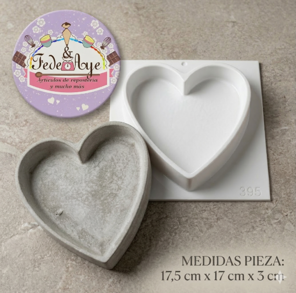 Producto - Placa bandeja corazon 395